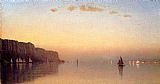 Sunset over the Palisades on the Hudson
